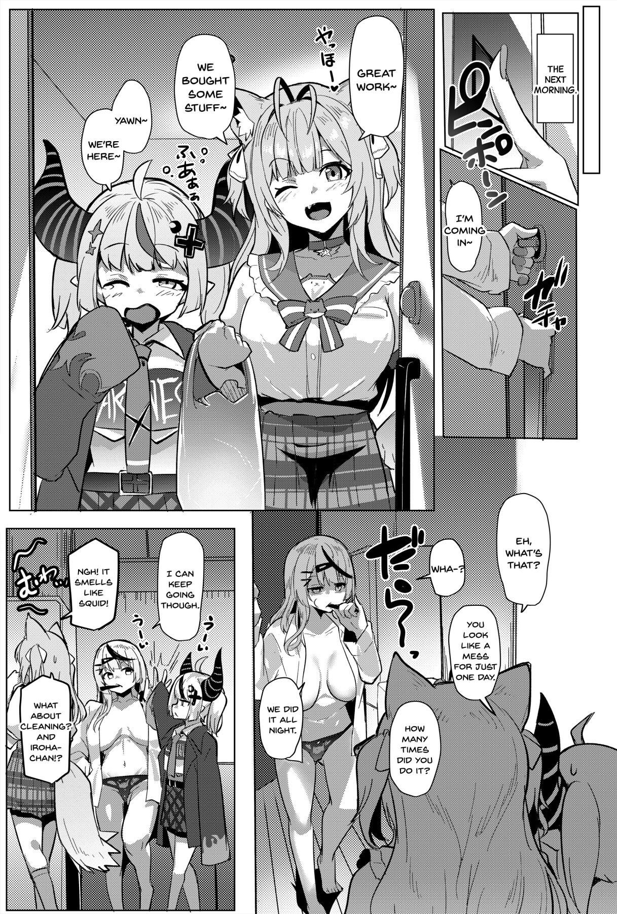 Hentai Manga Comic-Osucollab X-Read-18